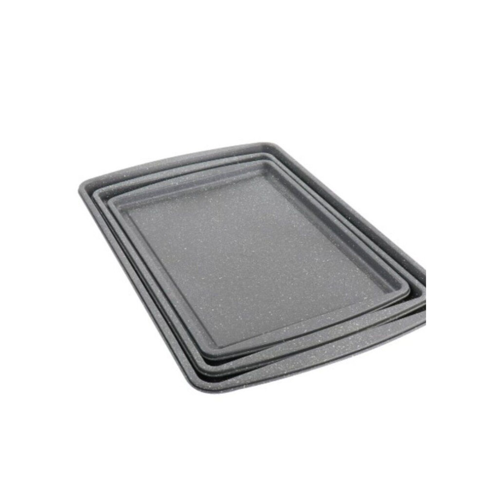 Oster Carbon Steel Nonstick Cookie Sheet, (Set Of 3)